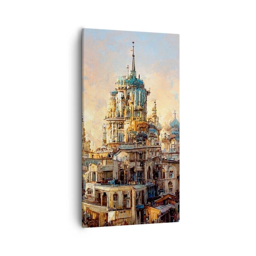 Obraz na plátne - Mesto miest - 55x100 cm
