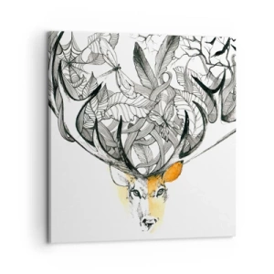 Obraz na plátne - Rohy hojnosti - 60x60 cm