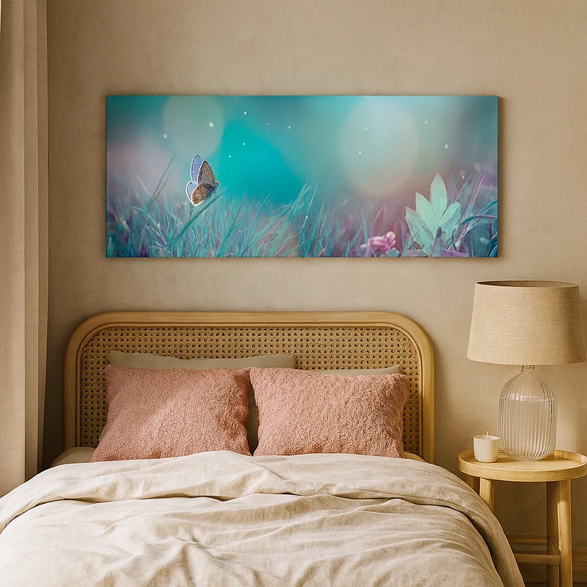 Obraz na plátne - Tajomný život lúky - 30x30 cm