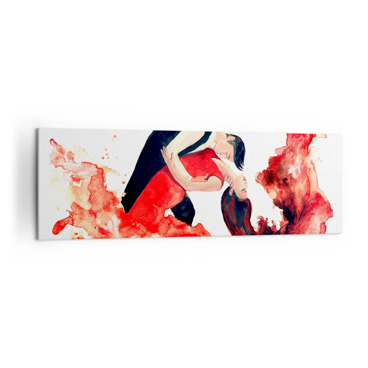 Obraz na plátne - Tango - zmyselná vlna - 160x50 cm