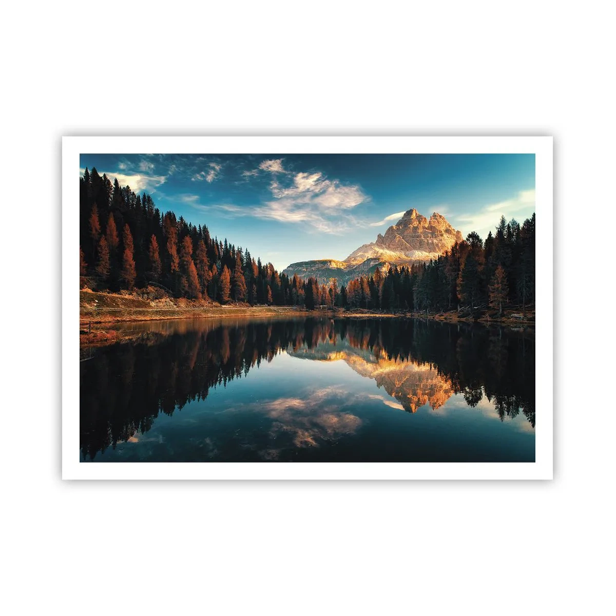 Plagát - Dvojitá krajina - 100x70 cm