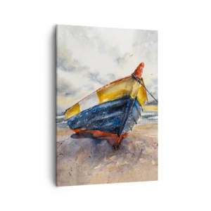 Obraz na plátne - Odpočinok na brehu - 50x70 cm