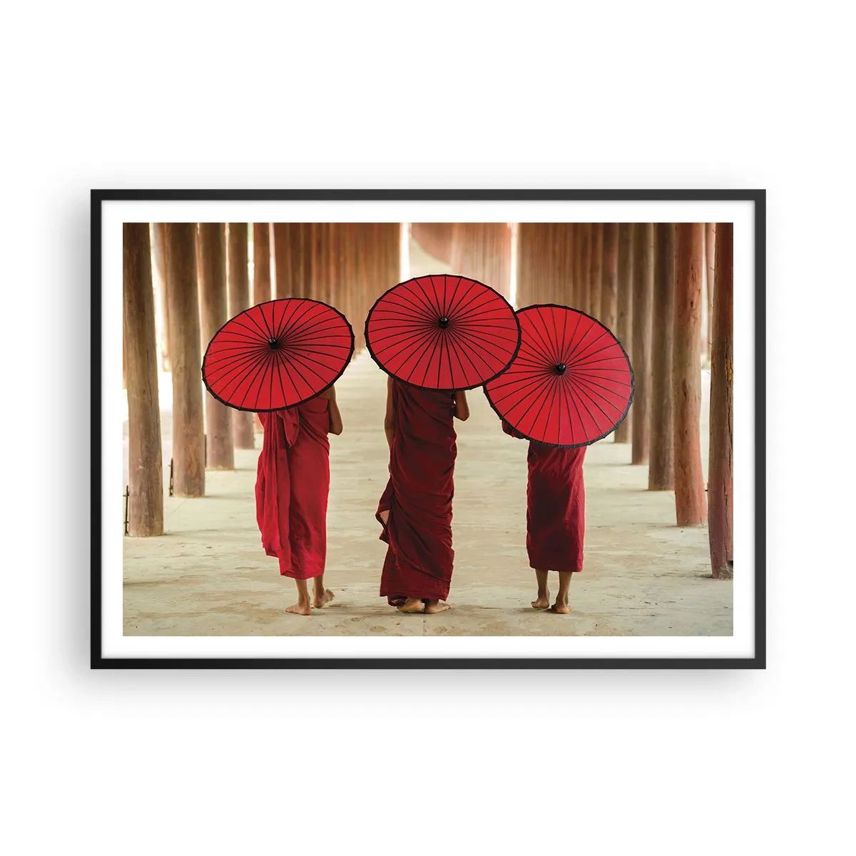 Plagát v čiernom ráme - Na ceste do Čistej ríše - 100x70 cm