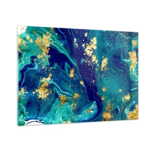 Obraz na skle - Plátky slnka  - 100x70 cm