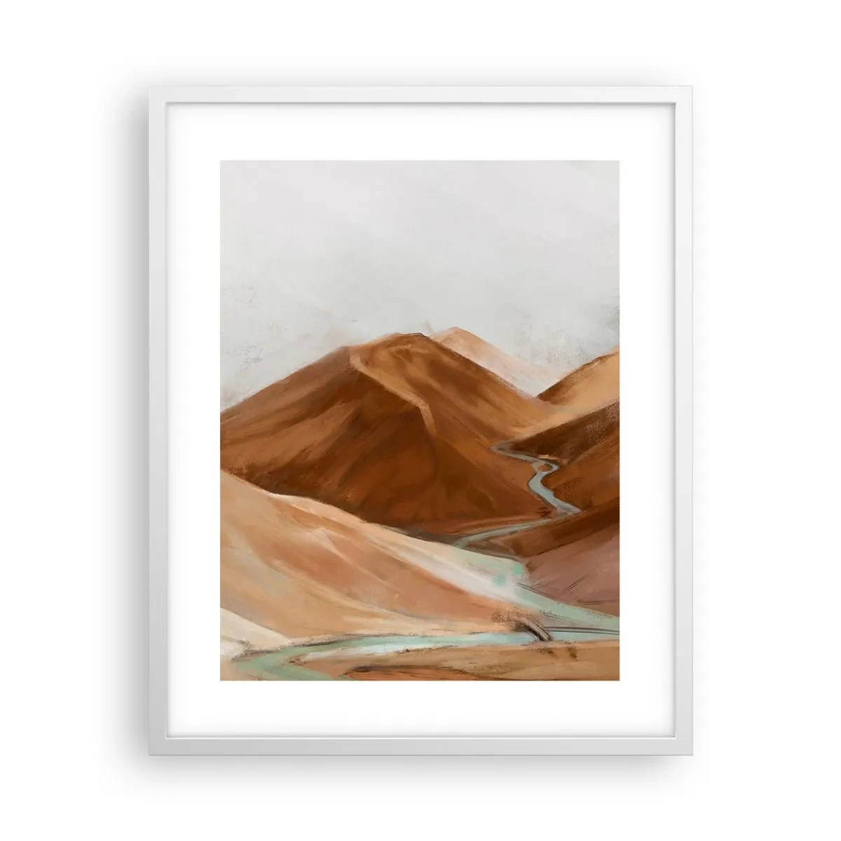 Plagát v bielom ráme - K prameňu - 40x50 cm