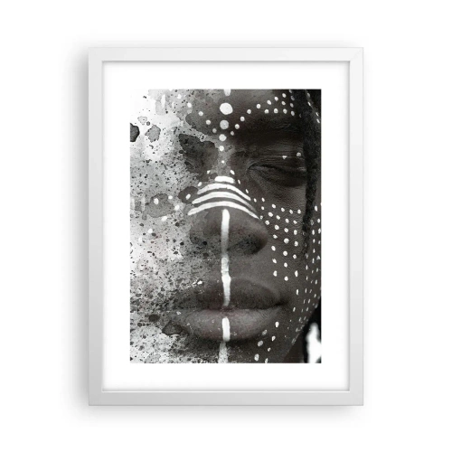 Plagát v bielom ráme - Objav pôvodného ducha - 30x40 cm