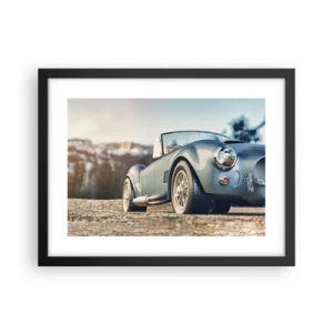 Plagát v čiernom ráme - Pretože na štýle záleží - 40x30 cm