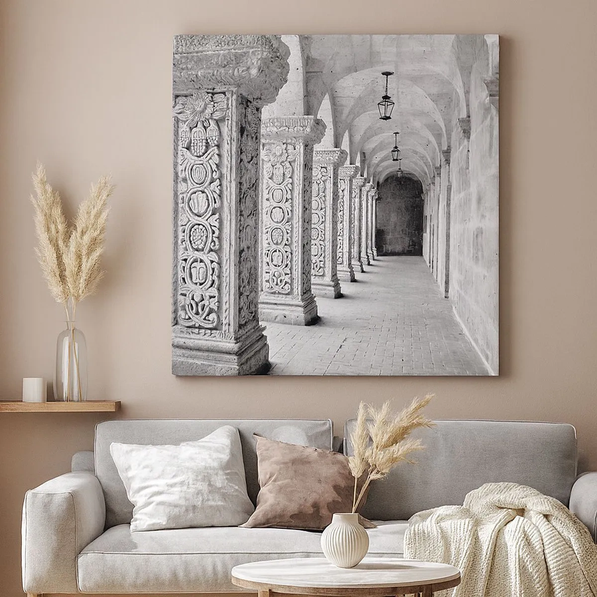 Obraz na plátne - Kam…? - 30x30 cm