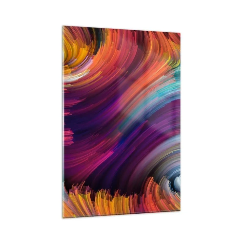 Obraz na skle - Začiatok nového sveta - 80x120 cm