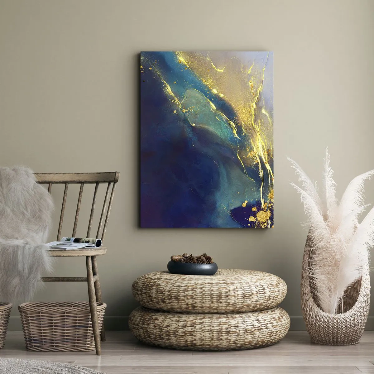Obraz na plátne - Zlatý močiar - 50x70 cm