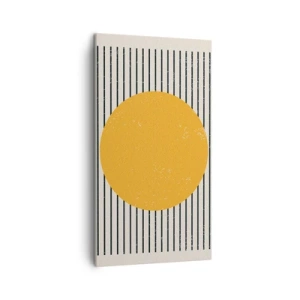 Obraz na plátne - Sila jednoduchosti - 45x80 cm