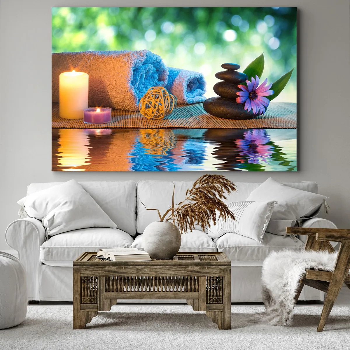 Obraz na plátne - Čas pre telo - 70x50 cm
