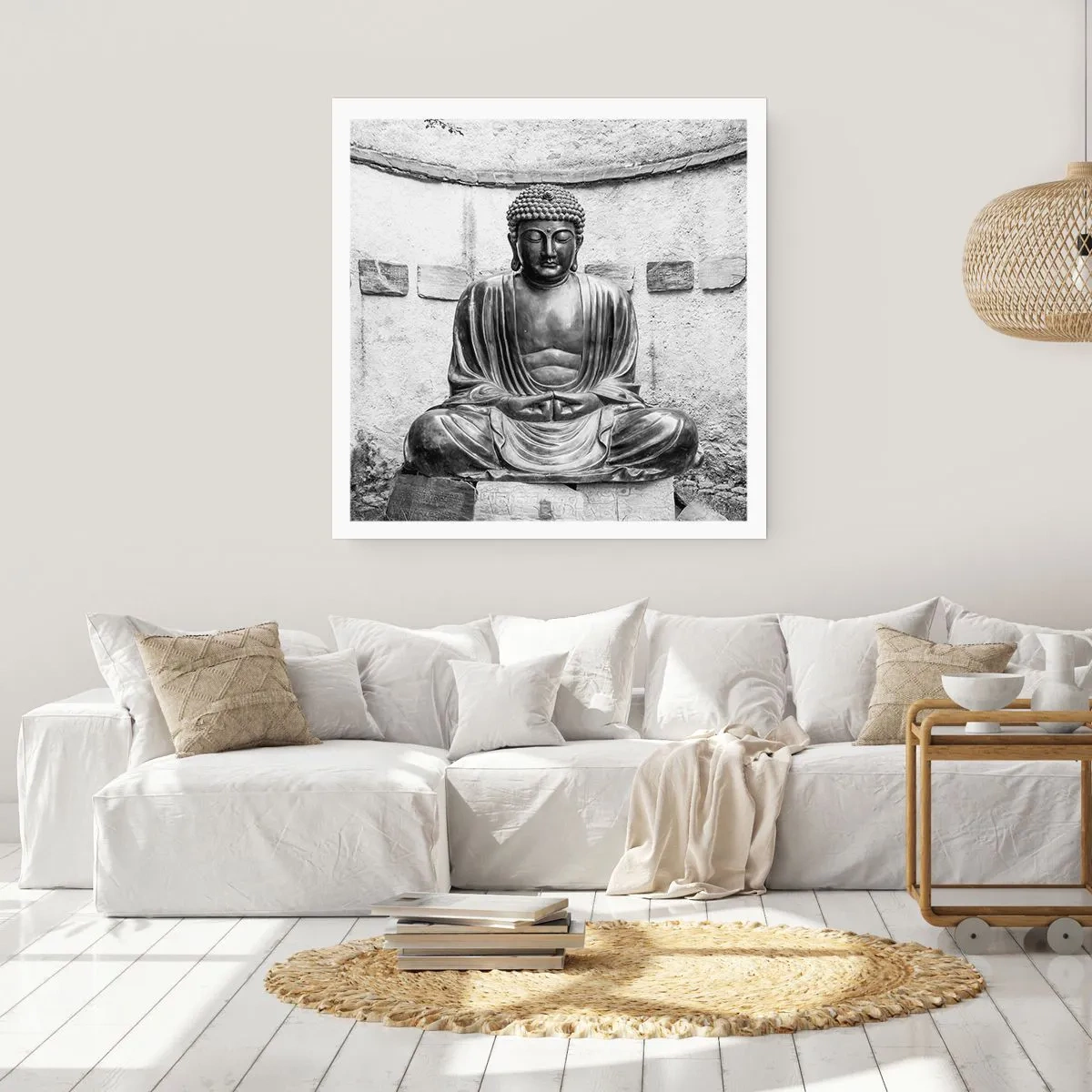 Plagát - Pri zdroji pokoja - 40x40 cm