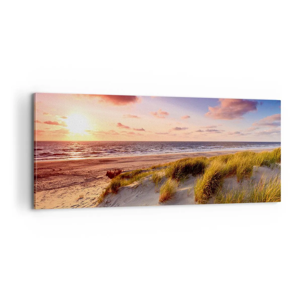 Obraz na plátne - Už letom vonia vzduch - 100x40 cm