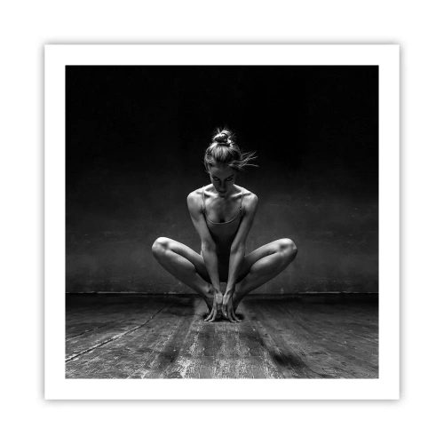 Plagát - Koncentrácia tanečnej energie - 60x60 cm