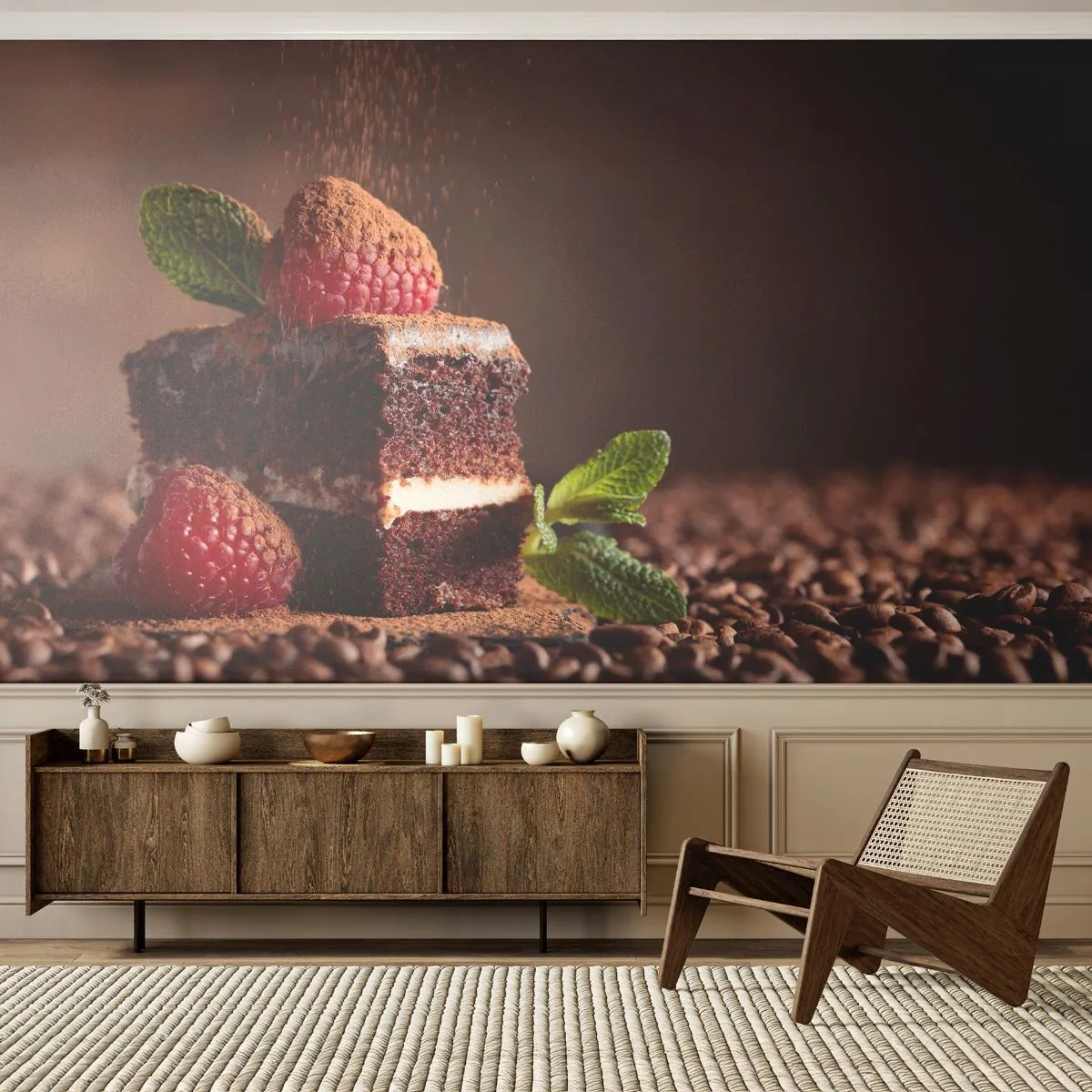 Fototapeta Premium Canvas - Život je sladký - Koláč, Kuchyňa, Gastronómia - 250x175 cm