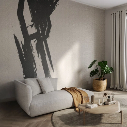 Samolepiaca Fototapeta Deluxe Sticker - Nezastaviteľná hybnosť - Minimalizmus, Prázdny, Kus - 350x256 cm