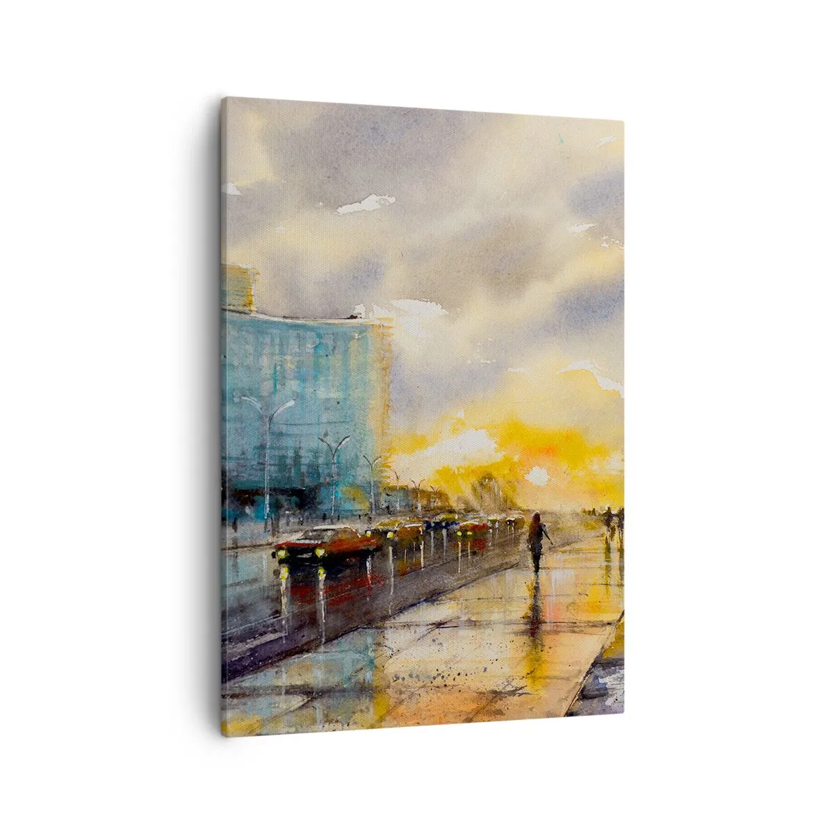Obraz na plátne - Život na pobreží - 50x70 cm