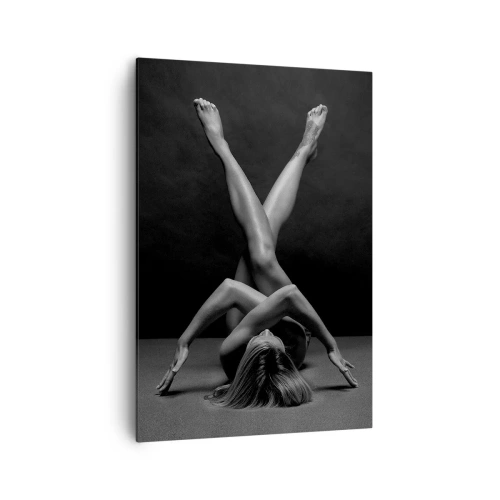 Obraz na plátne - Geometria nahoty - 70x100 cm