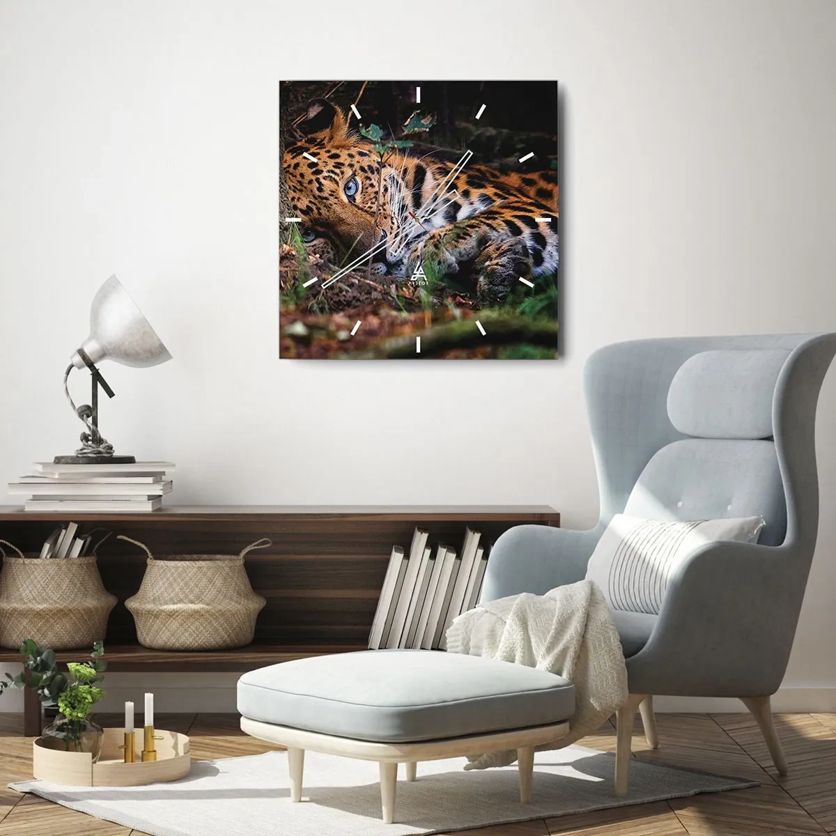 Nástenné hodiny - Ver mi - 40x40 cm