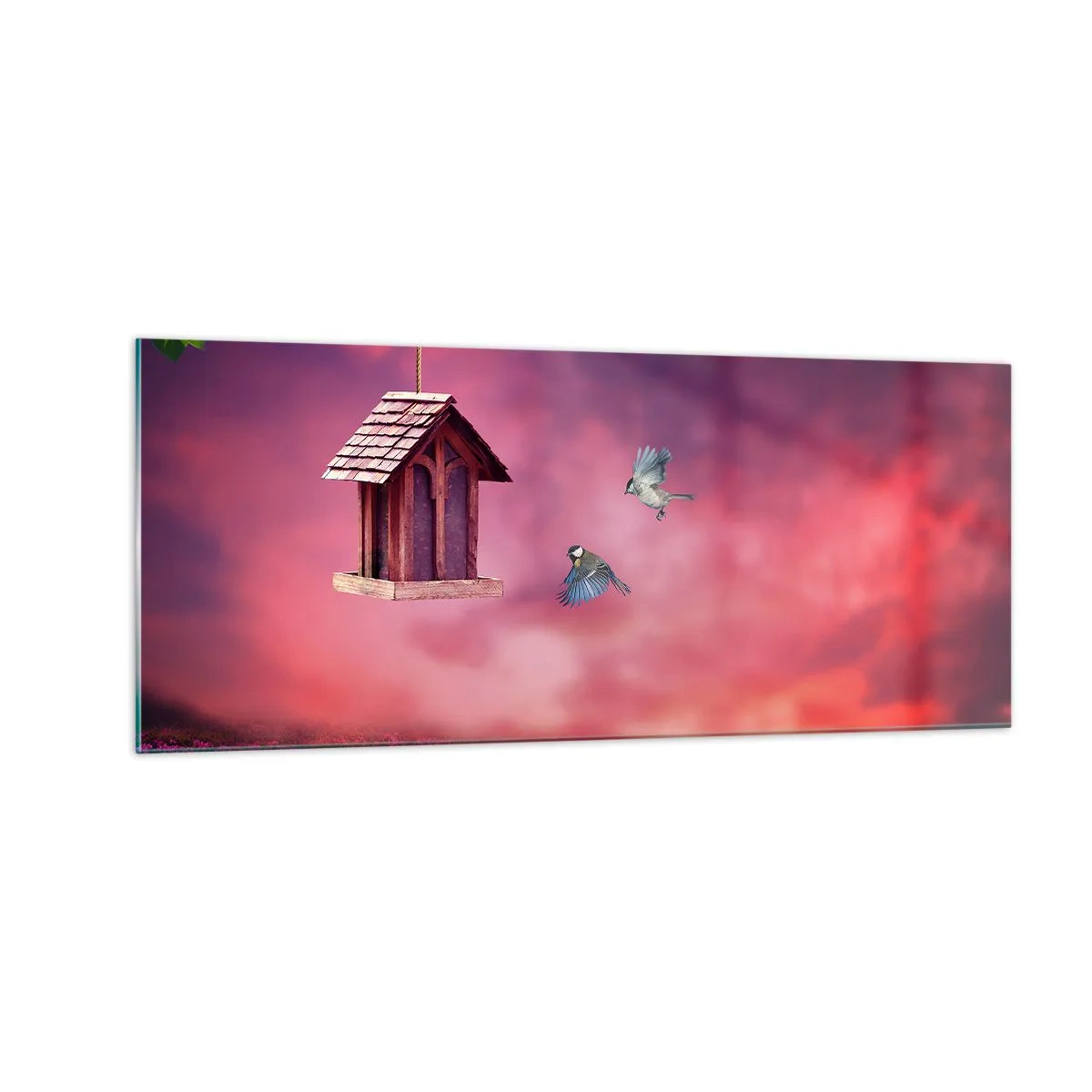 Obraz na skle - Pozvanie na večeru - 100x40 cm