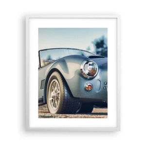 Plagát v bielom ráme - Pretože na štýle záleží - 40x50 cm