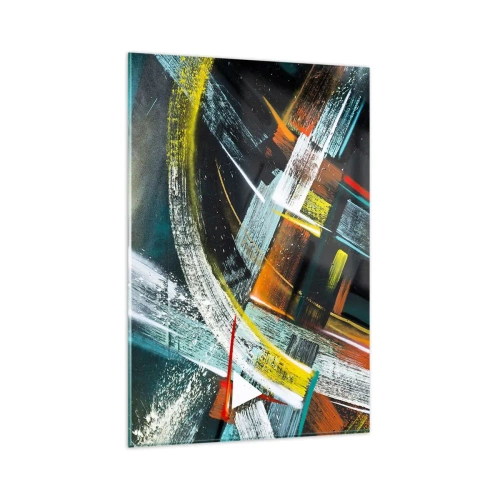 Obraz na skle - Energia pohybu - 80x120 cm