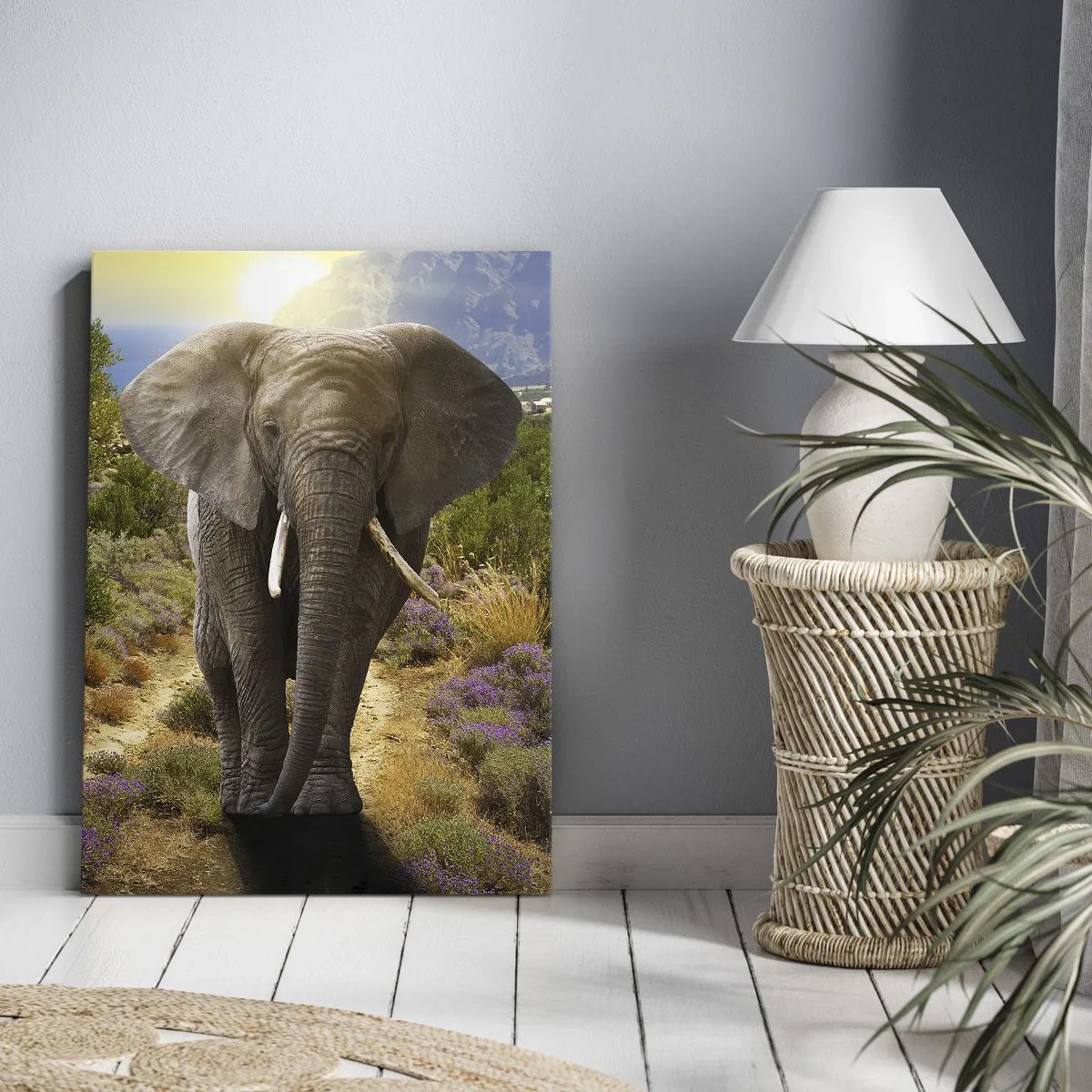 Obraz na plátne - Tak vyzeral Raj - 50x70 cm