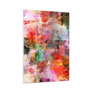 Obraz na skle - Cesta ružovú - 50x70 cm