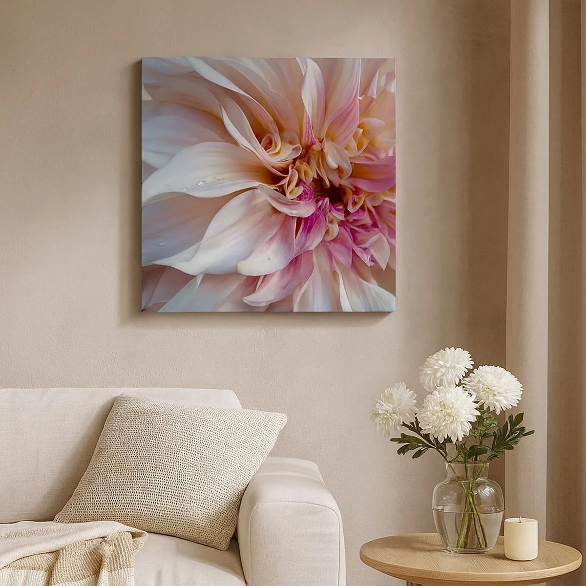 Obraz na plátne - Kvitnúca sviežosť - 30x30 cm