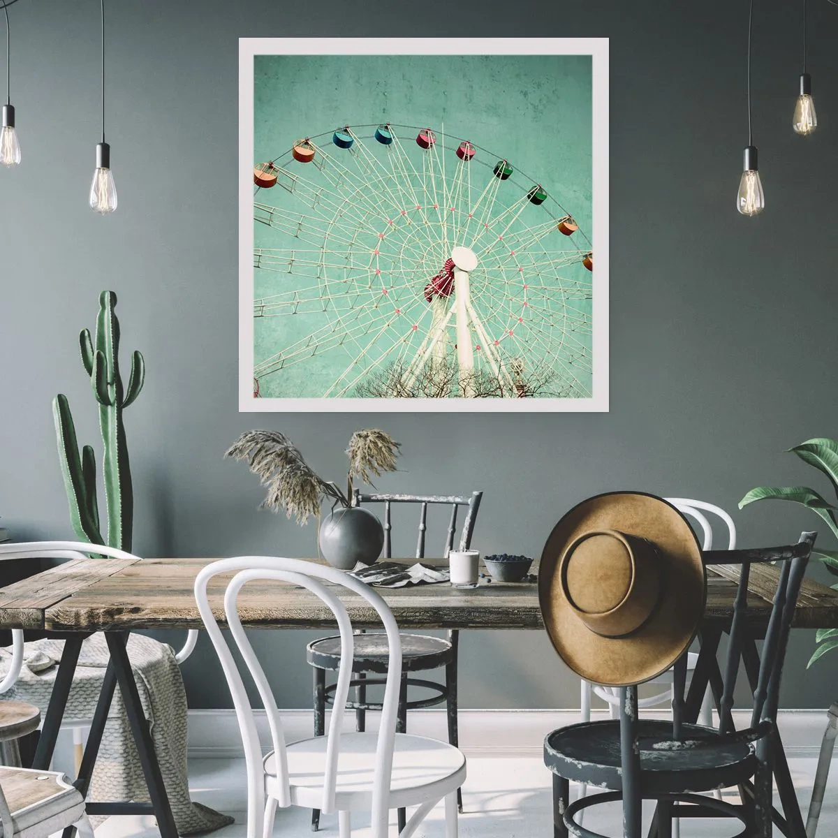 Plagát - Pozývame vás na zábavu - 40x40 cm