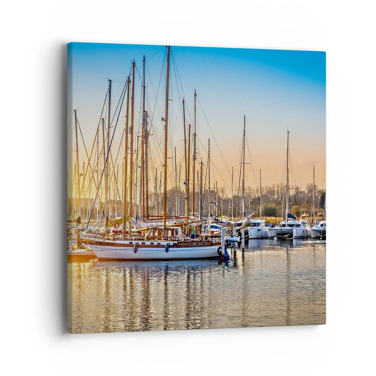 Obraz na plátne - Vietor tiež musí spať - 40x40 cm