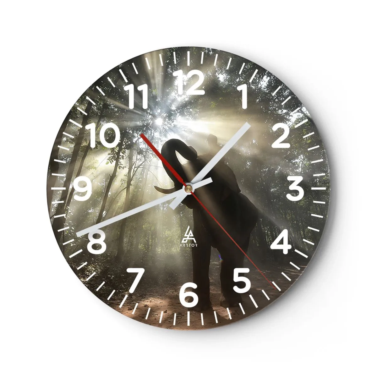 Nástenné hodiny - Pod šťastnou hviezdou - 30x30 cm