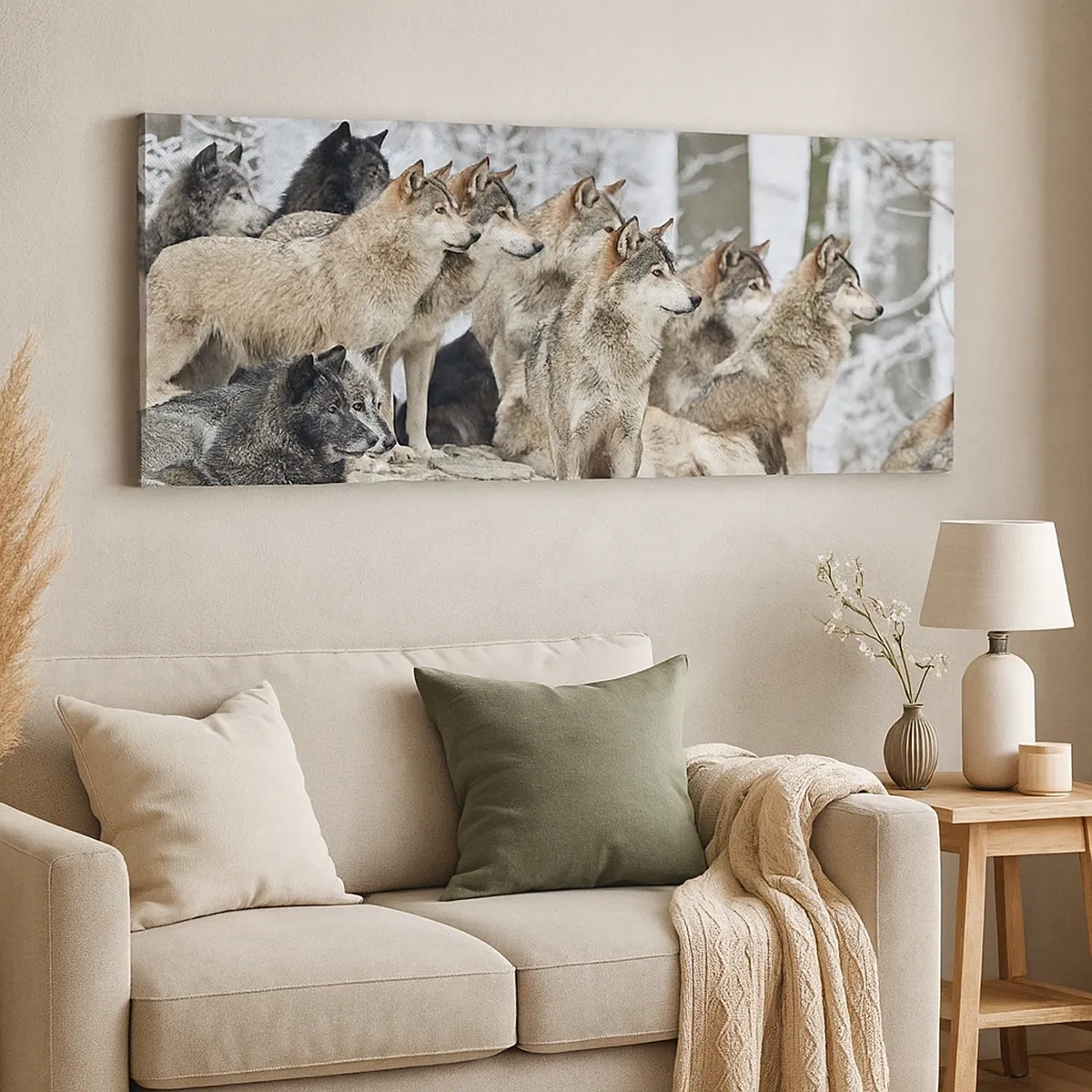 Obraz na plátne - Rodina a priatelia - 30x30 cm