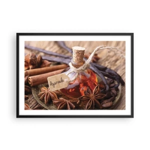 Plagát v čiernom ráme - K jednote tela a ducha - 70x50 cm