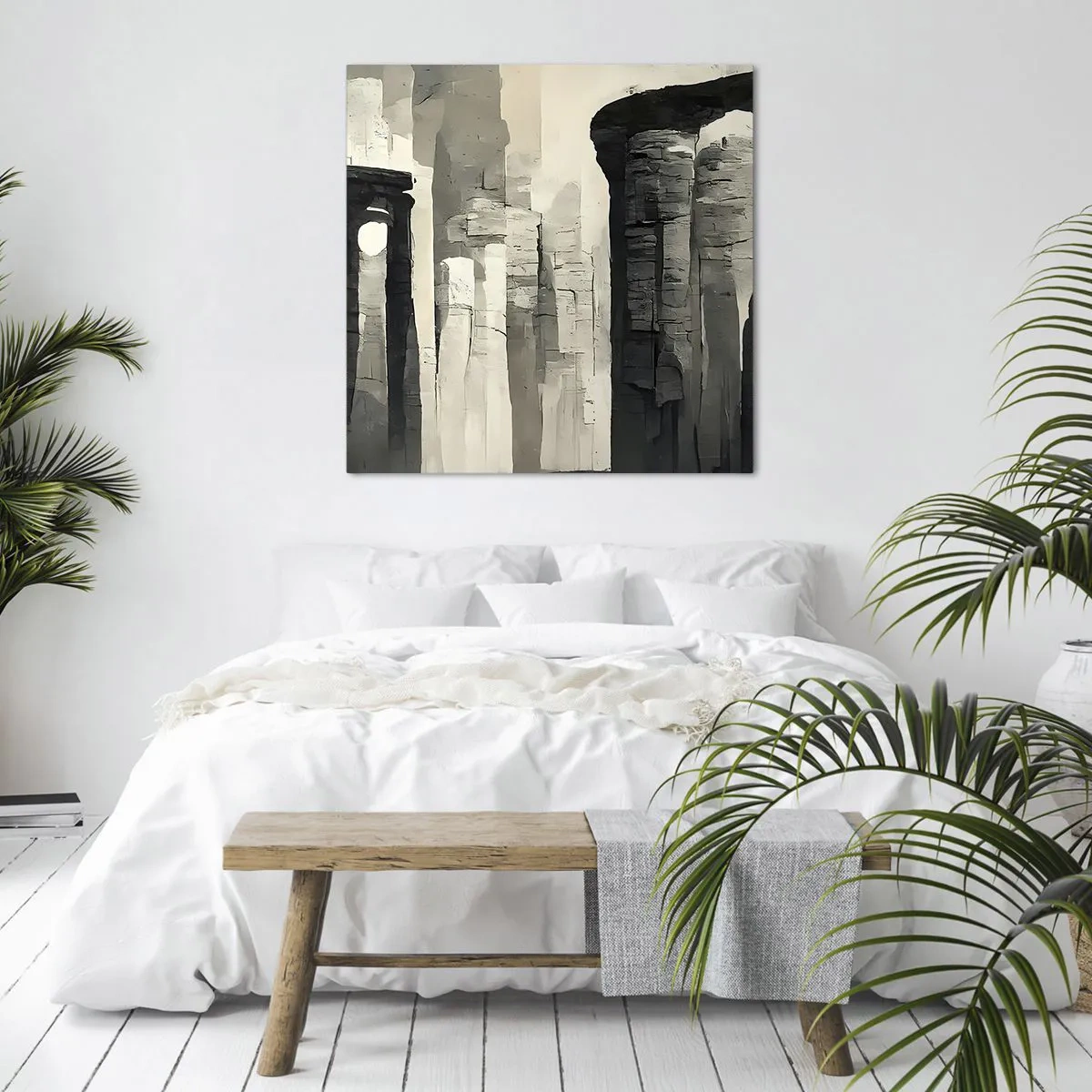 Obraz na plátne - Majestátnosť starožitnosti - 70x70 cm