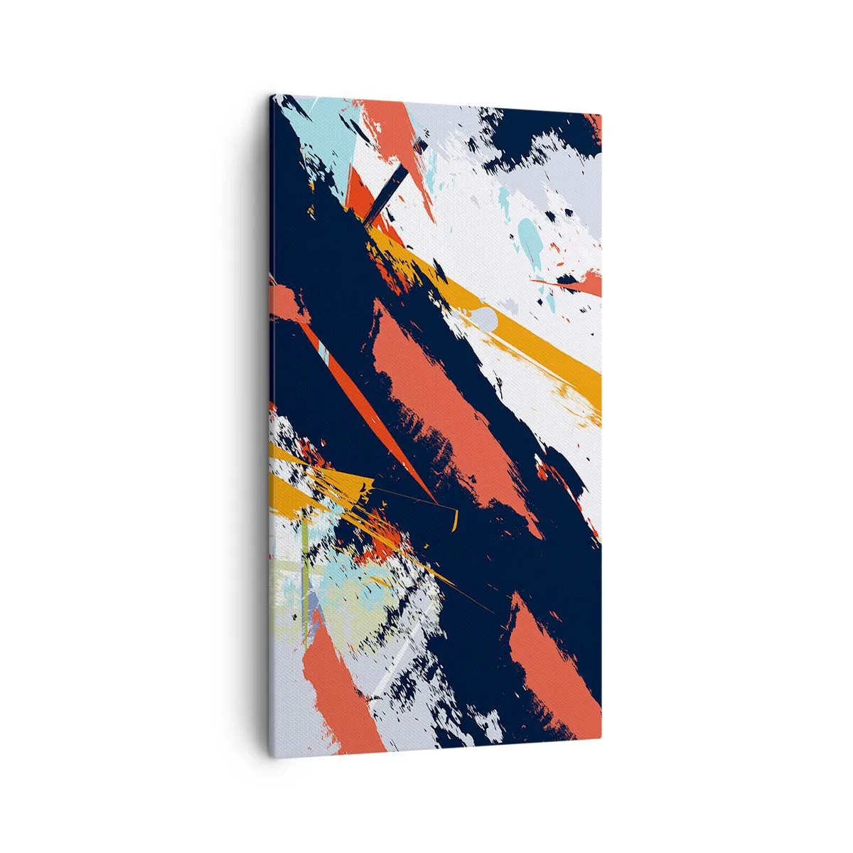Obraz na plátne - Dynamická kompozícia - 45x80 cm