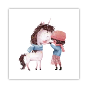 Plagát - Zimný príbeh - 60x60 cm