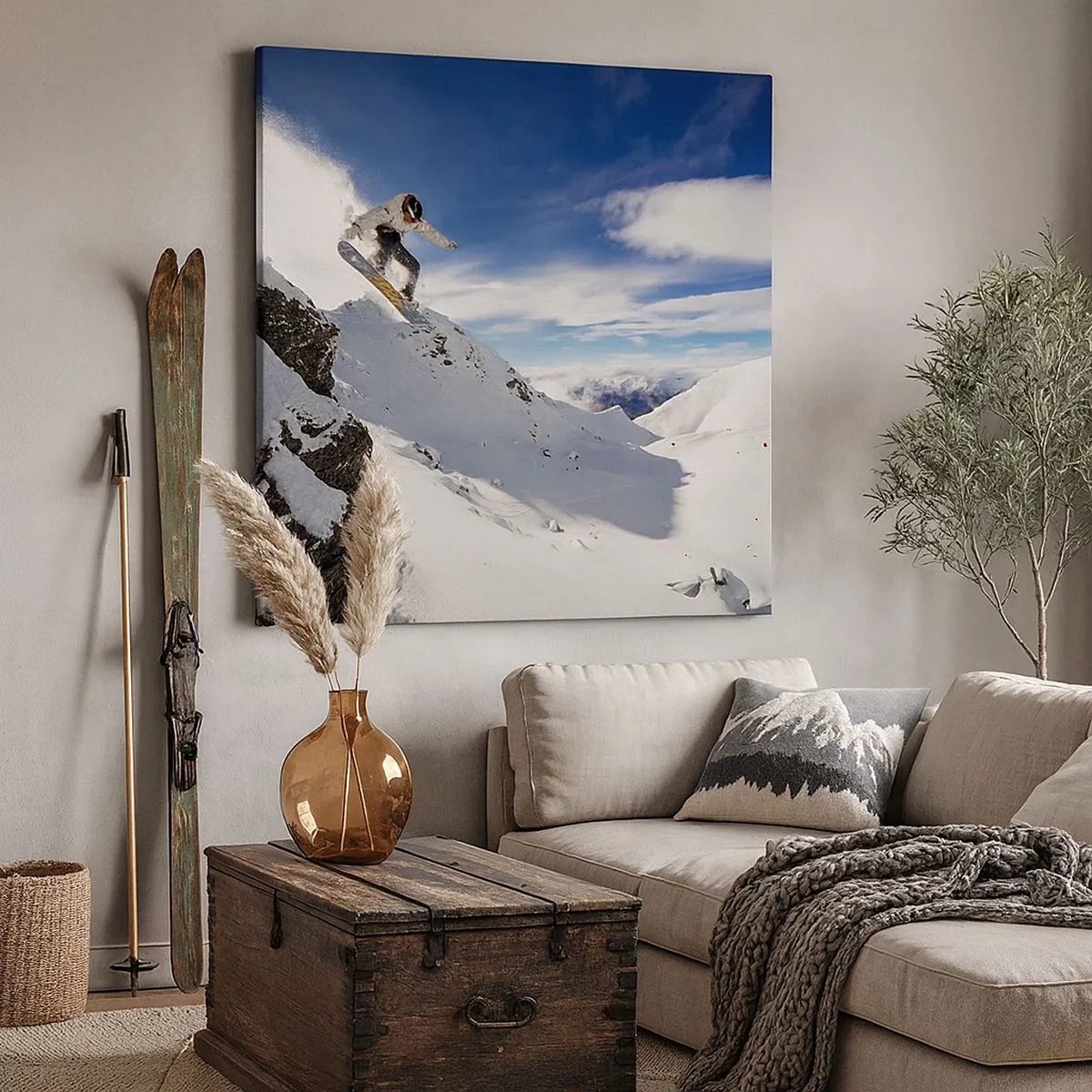 Obraz na plátne - Sloboda bez hraníc - 30x30 cm