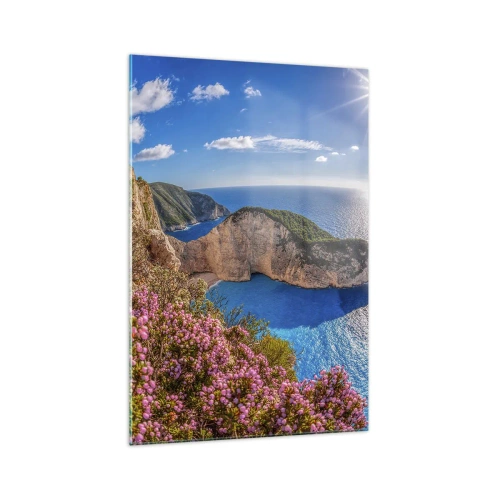 Obraz na skle - Moje veľké grécke prázdniny - 70x100 cm