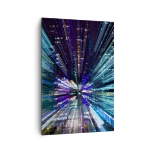 Obraz na plátne - Prechod do hyperpriestoru - 70x100 cm