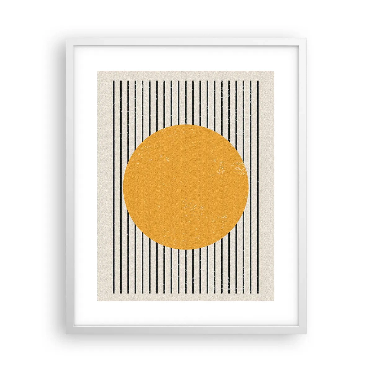 Plagát v bielom ráme - Sila jednoduchosti - 40x50 cm