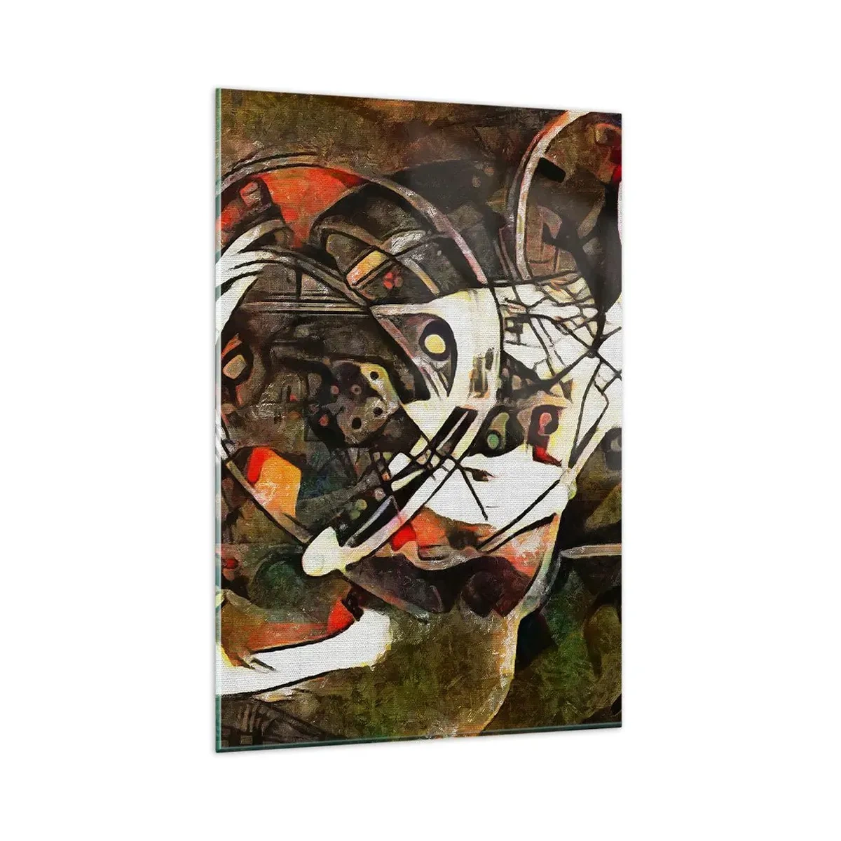 Obraz na skle - Počuješ pohyb? - 80x120 cm