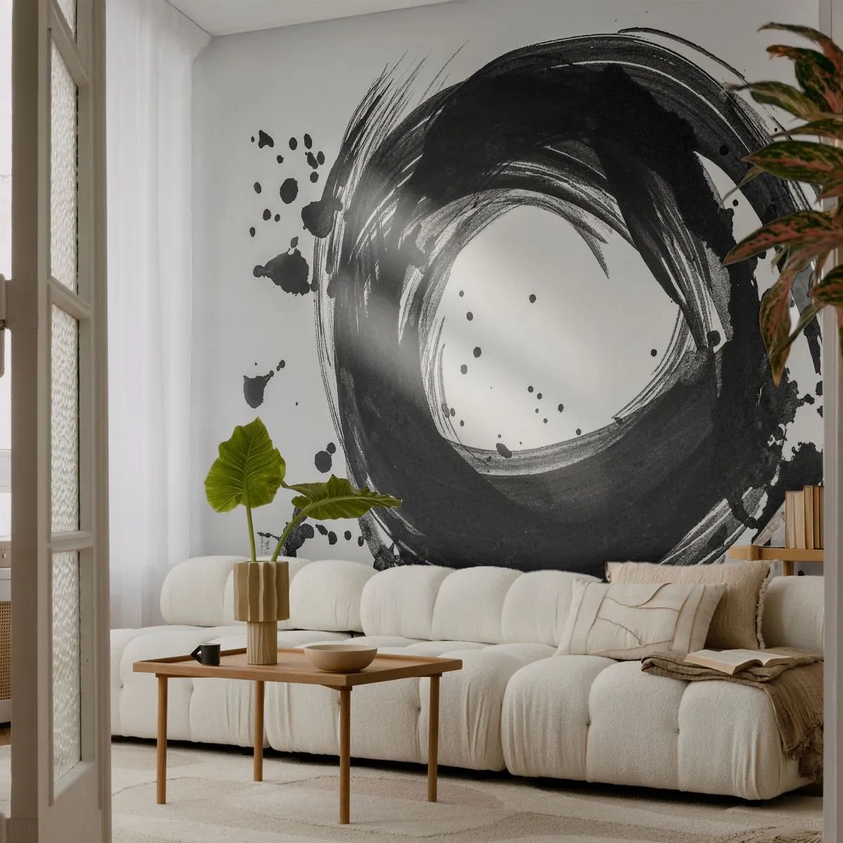 Fototapeta Premium Sand - Vír tvorenia - Abstrakcia, Kus, Grafika - 100x70 cm