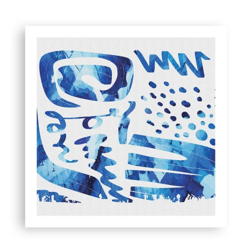 Plagát - Späť ku koreňom - 60x60 cm