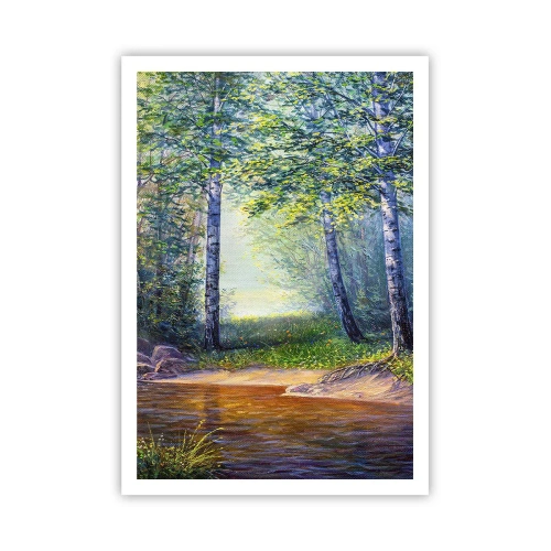 Plagát - Idylické prostredie - 70x100 cm