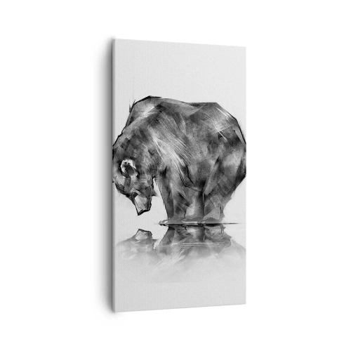 Obraz na plátne - Je príjemné sa stretnúť s niekým blízkym - 55x100 cm