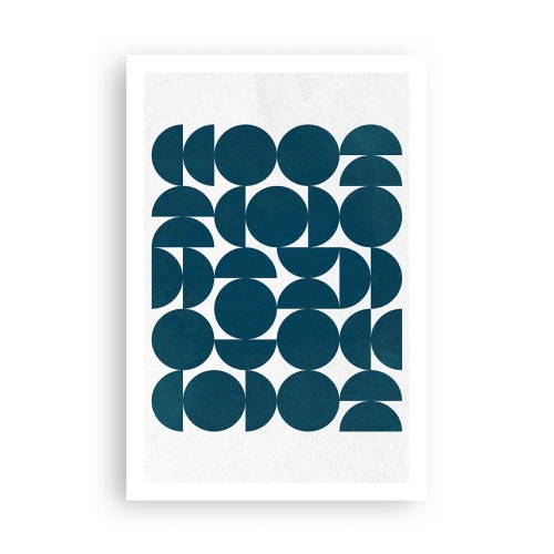 Plagát - Kruhy a polkruhy - 61x91 cm