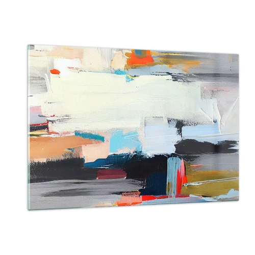 Obraz na skle - Nejaký spôsob? - 120x80 cm