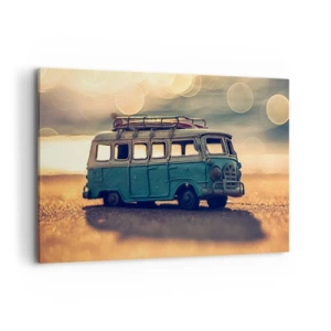 Obraz na plátne - Koniec bôžikov: peňazí a práce - 120x80 cm